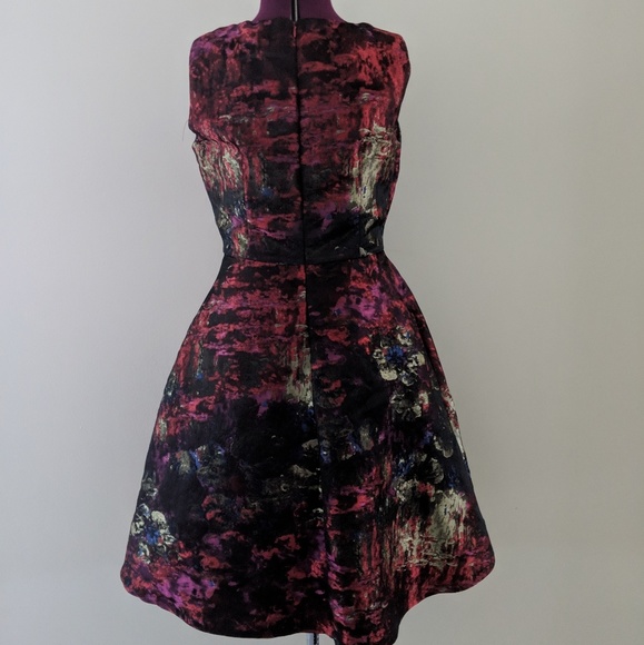 Leslie Fay cocktail dress sz 4 - Picture 2 of 3